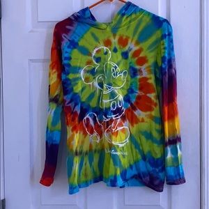 Rainbow the dye Disney sweatshirt